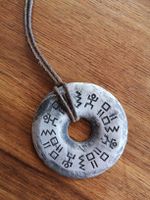 Schöner Anhänger Amulett Donut Vintage 1990 von Petra Kupfer