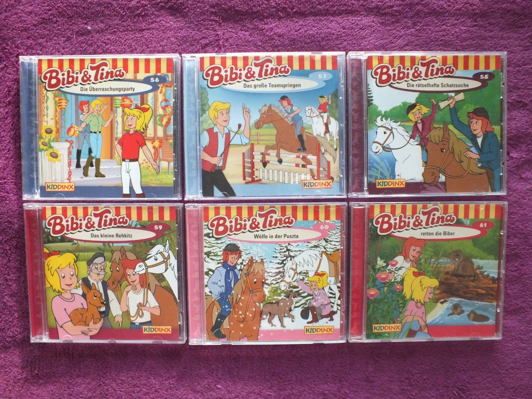 CDs: 6 - Bibi & Tina - Hörspiel - CD´s – Gebraucht aus Müllheim Dorf von Seeeule01