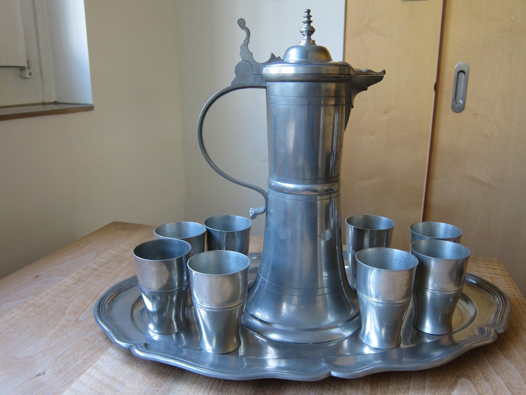 Caraffe: Zürcher Zinn-Weinservice – Usato da Zürich venduto da rue1953 7