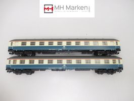Liliput 2x 89404 Personenwagen 1.Klasse Deutsche Bahn OPV DC