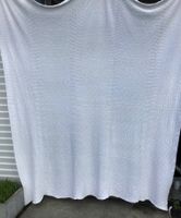 Decke, Baumwolle, Handarbeit, gestrickt