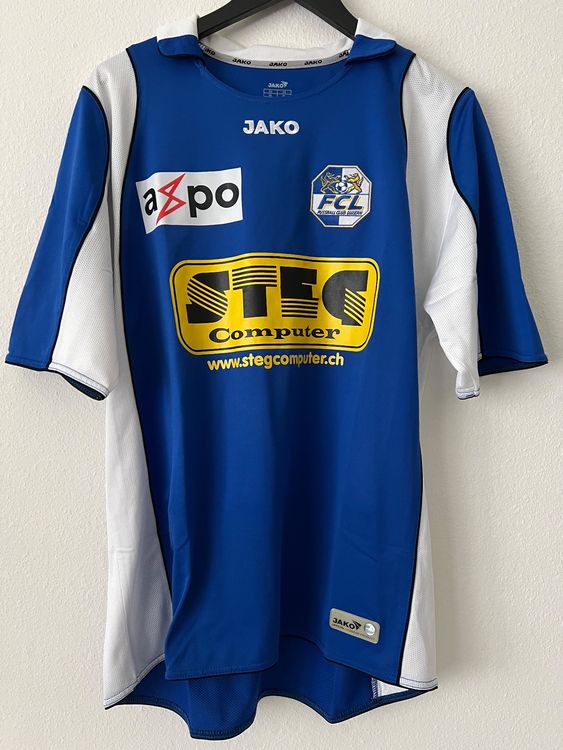 Maillot Football Domicile FC Lucerne 2007/2008 – #20 Stamm, Taille M/L, Adidas