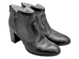 Bottines NeroGiardini cuir noir. Pointure 39