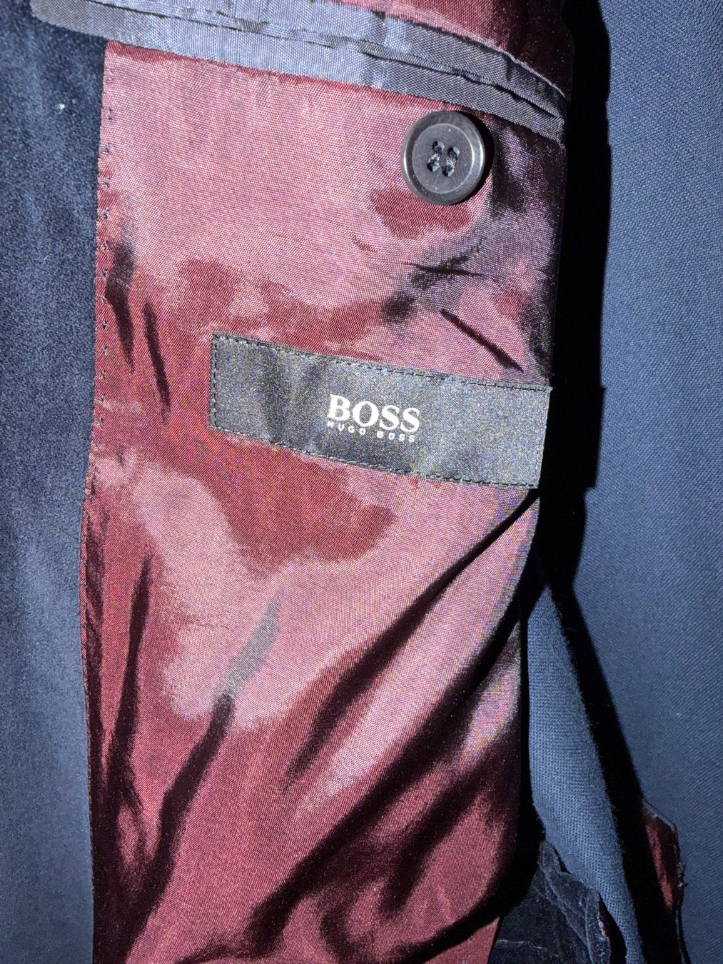 Giacche: Boss Jacket Jacke Gr. 52 blau dunkelblau – Usato da Grossaffoltern venduto da hest 2
