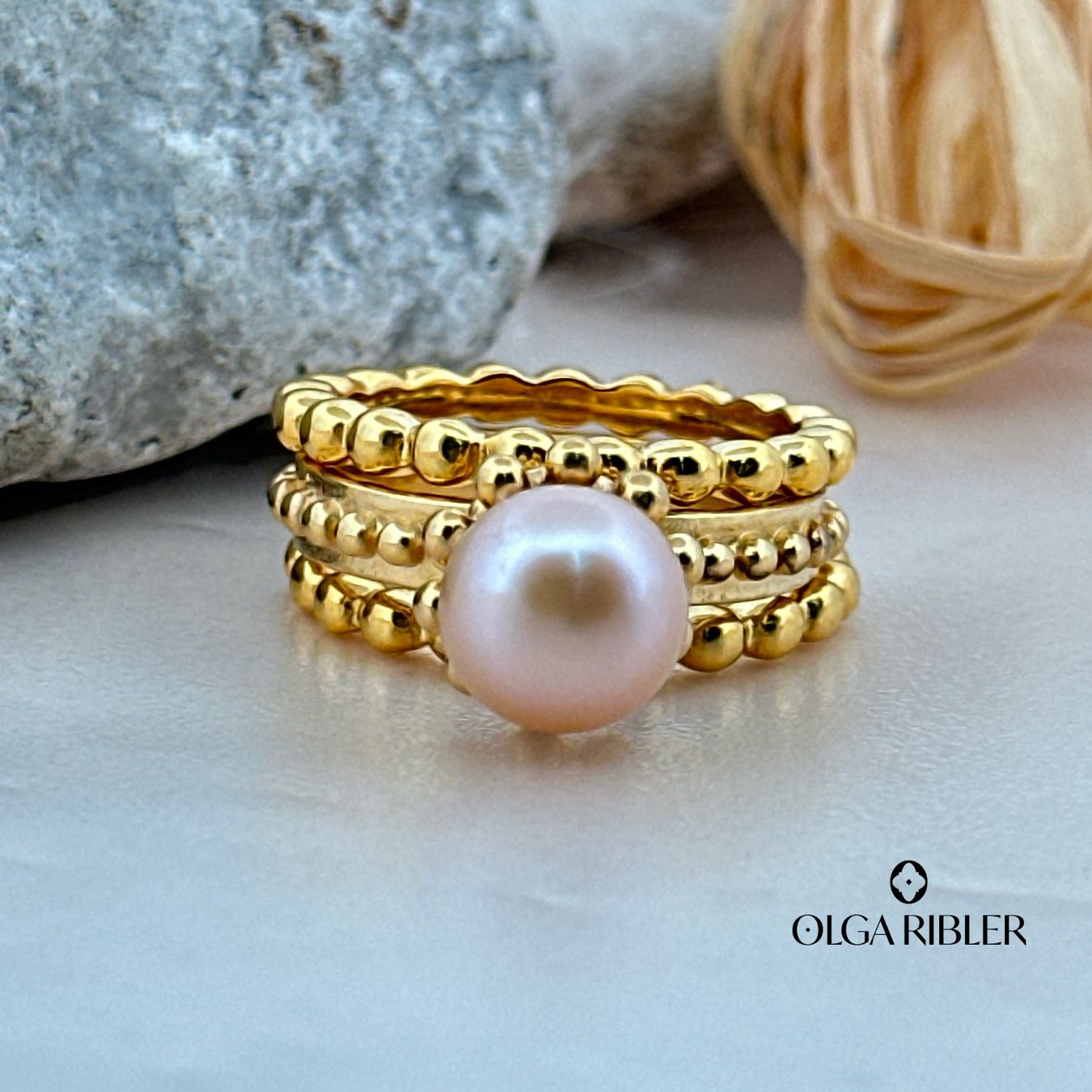 Olga Ribler Bagues: Edelstahl  Ring Set Grösse 61 – Neuf (Voir description) à Luzern par byolgaribleroutlet 6