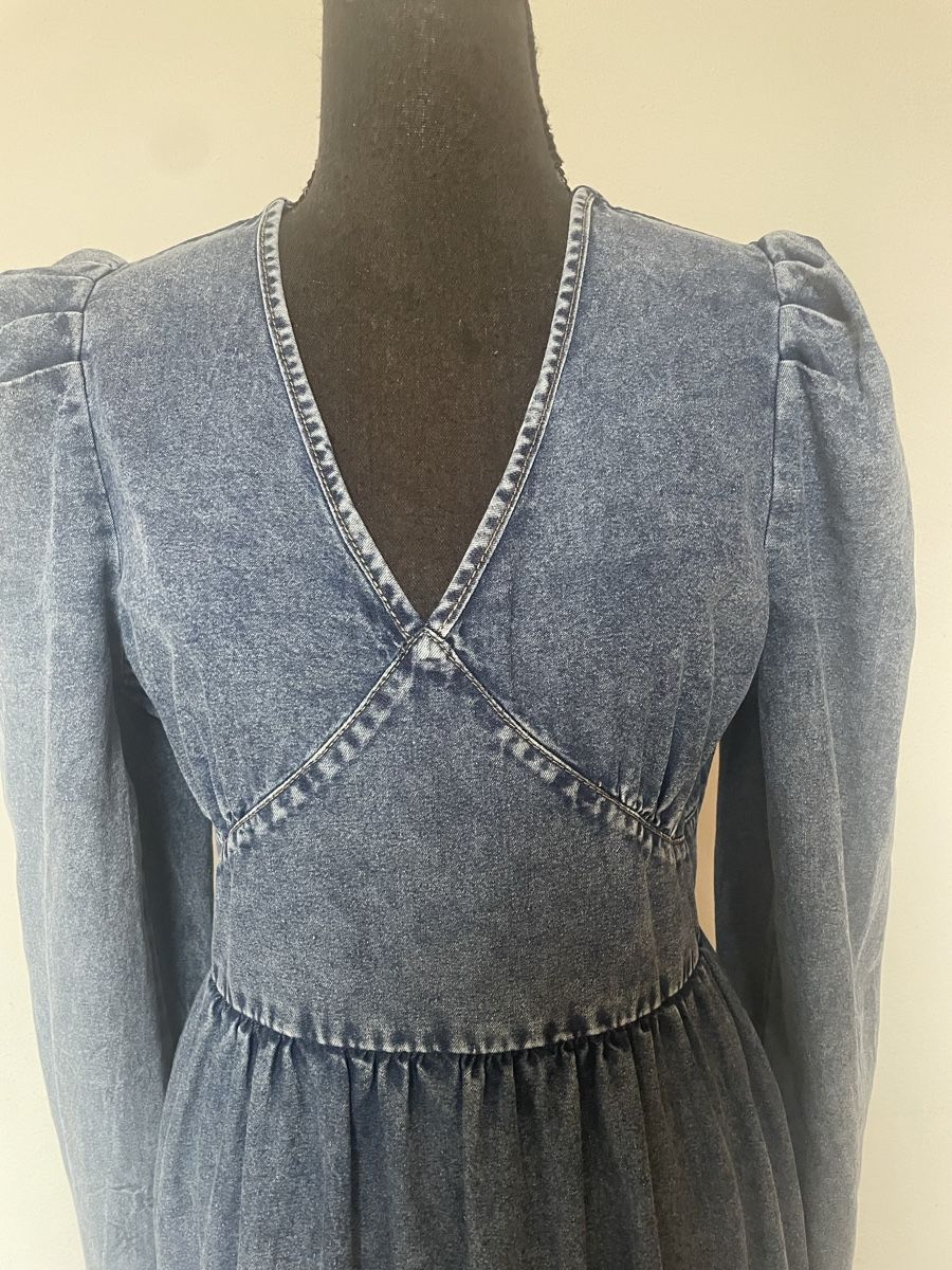Vestiti: Boho Maxikleid aus Denim – Nuovo (secondo la descrizione) da Sigriswil venduto da ck56 3