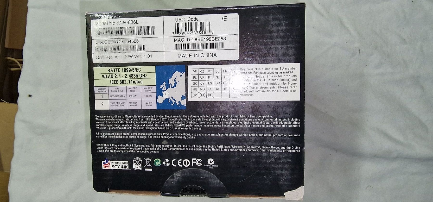 Dlink Modem & Router: Cloud Gigabit Router N300 DIR-636L – Nuovo e nell'imballaggio originale da Flawil venduto da 1343525 1
