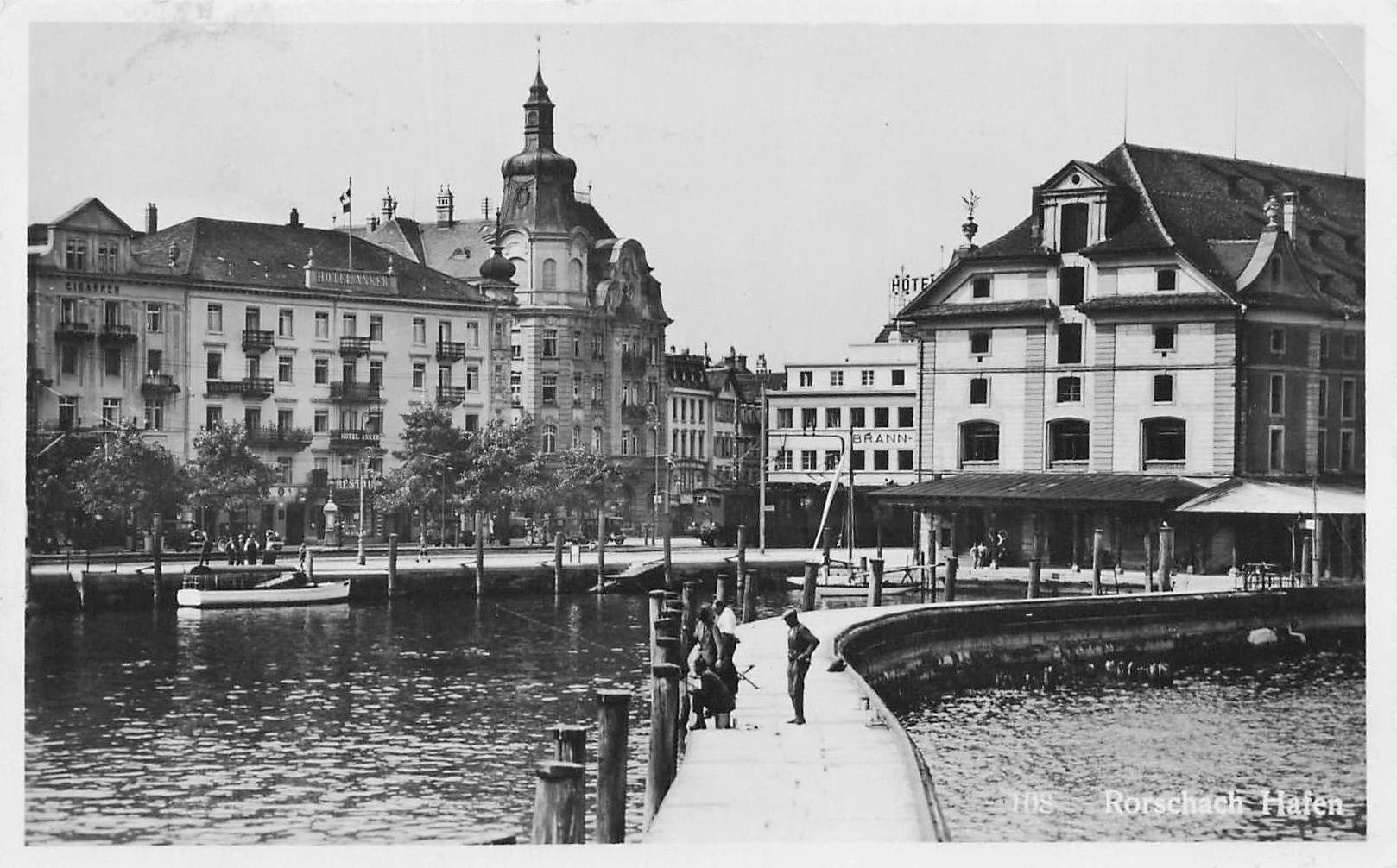 Cartoline postali: Rorschach Hafen – Usato da Biasca venduto da Blenio71