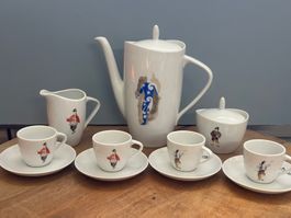 Picasso Porzellan Kaffeeservice – Porcellana di Bohemia