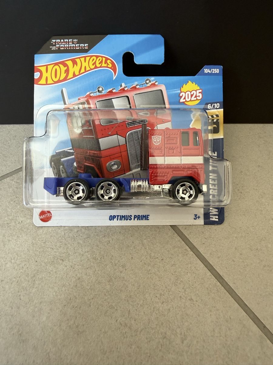 Hot Wheels Modellautos: Hot Wheels - Optimus Prime Transformers – Neu und originalverpackt aus Yvorne von AutoCollectionneur