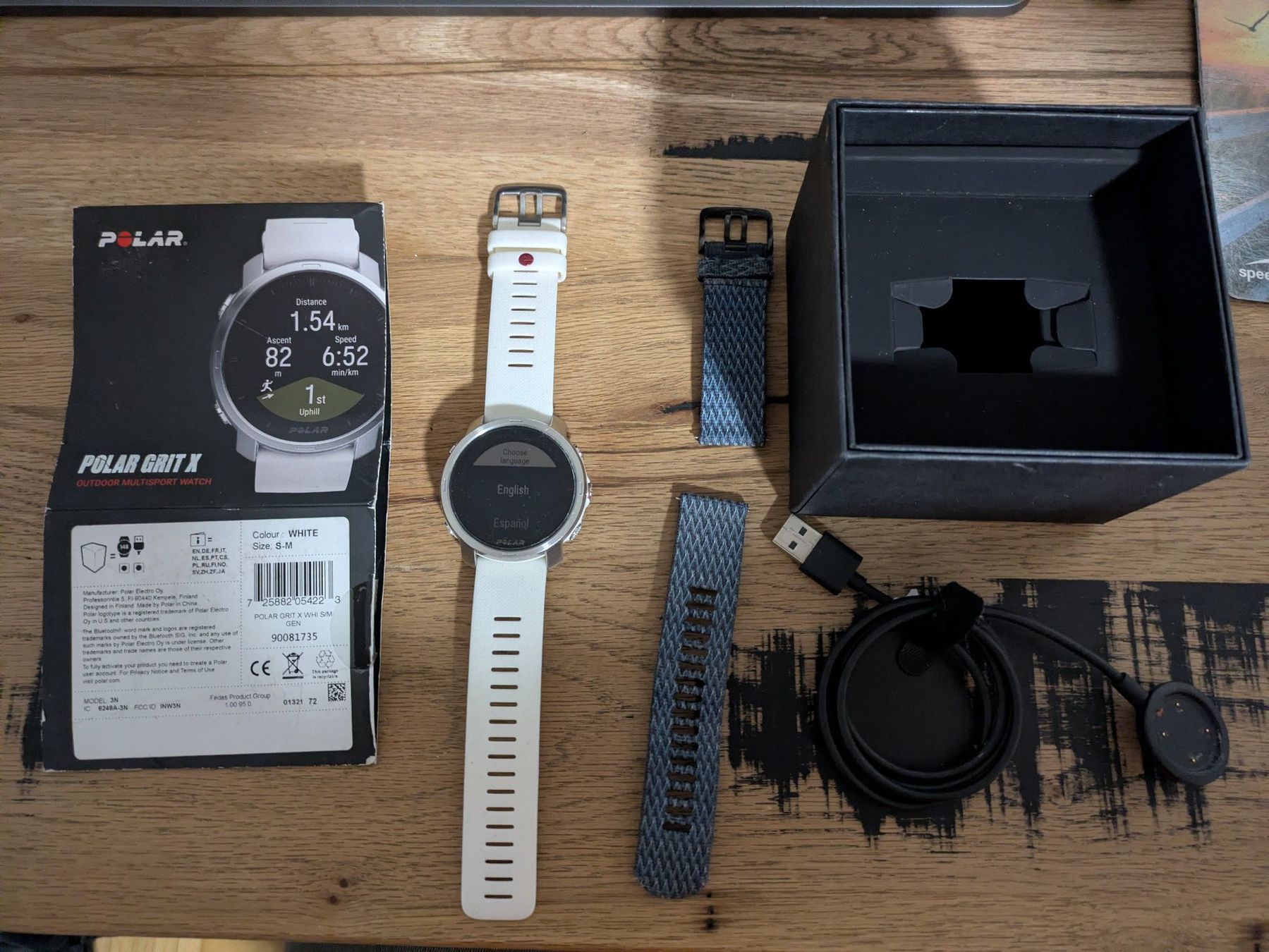 Polar Smartwatch: Polar Grit X Weiss – Usato da Wetzikon ZH venduto da Conora