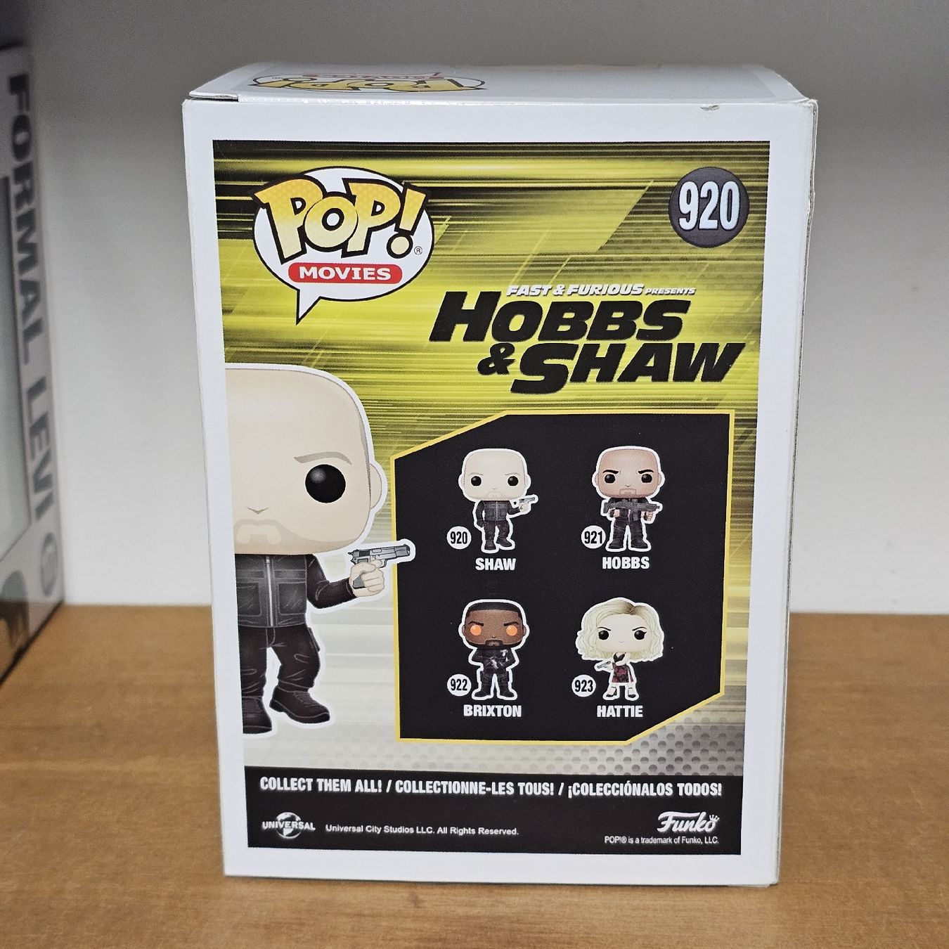 Funko Statuette: Funko Pop Hobbs & Shaw - Shaw 920 - Figurine Vinyle! – Nuovo e nell'imballaggio originale da rolle venduto da Noma-collectible 1