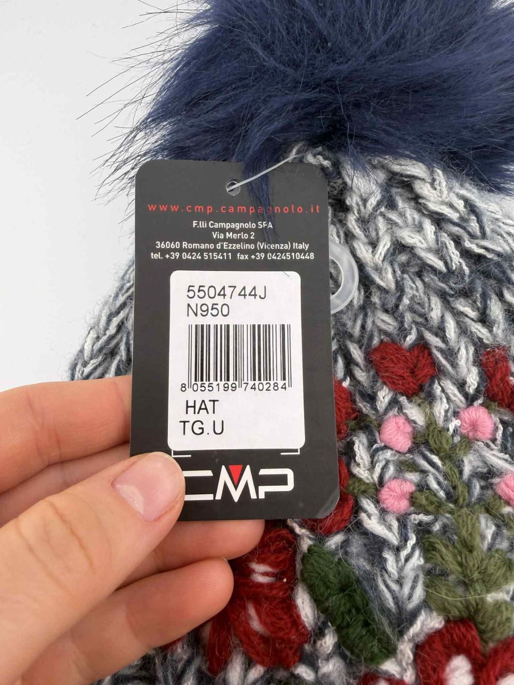 Copricapi, berretti & cappellini: CMP Strickmuetze mit Blumenmuster neue✅ – Nuovo e nell'imballaggio originale da Riehen venduto da ann_76jw 9
