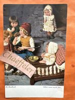 Antike Postkarte, H. Kaulbach, Kinder, Humor, Sammlerobjekt