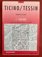 Landkarte TICINO - TESSIN 1:100’000
