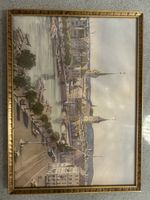 Gerahmtes Bild Zürich Stadtansicht