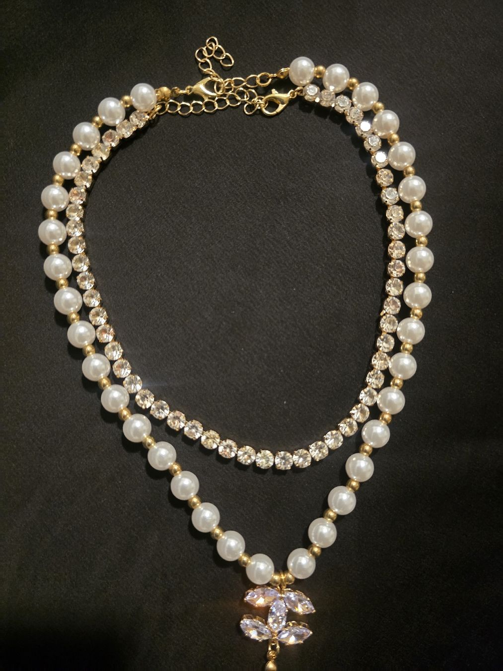 Ketten: Collier Perles & Papillon / Perlen Kette Schmetterling – Neu und originalverpackt aus Le Locle von dom_k6l7 1