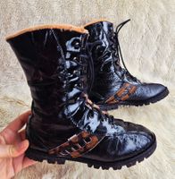 KÜNZLI BOOTS SCHUHE STIEFEL 36,5 LEDER LAMMFELL 490 CHF TOP