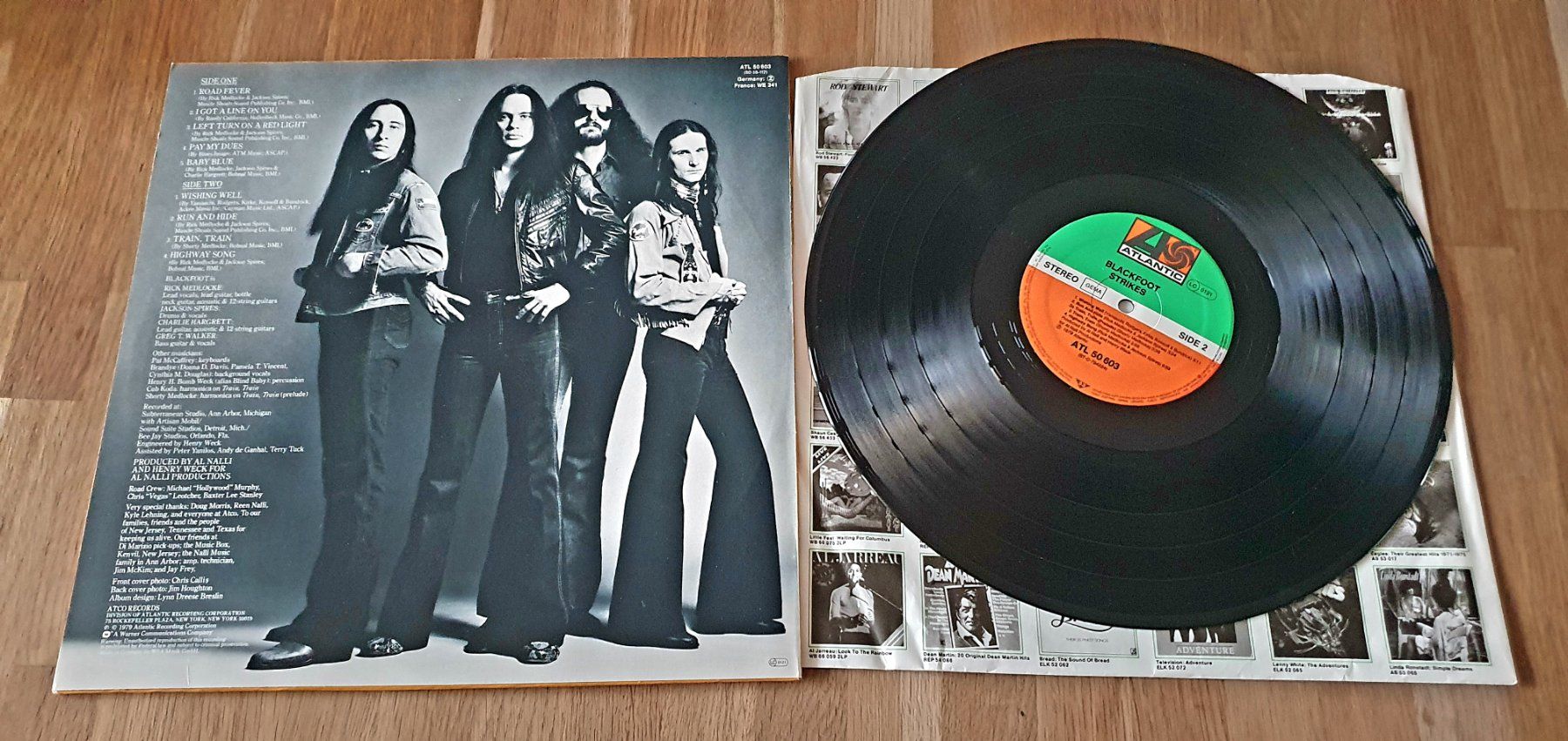Dischi in vinile: SOUTHERN ROCK: BLACKFOOT, Strikes, LP, MINT- – Usato da Kreuzlingen venduto da Cdschlumpf 1