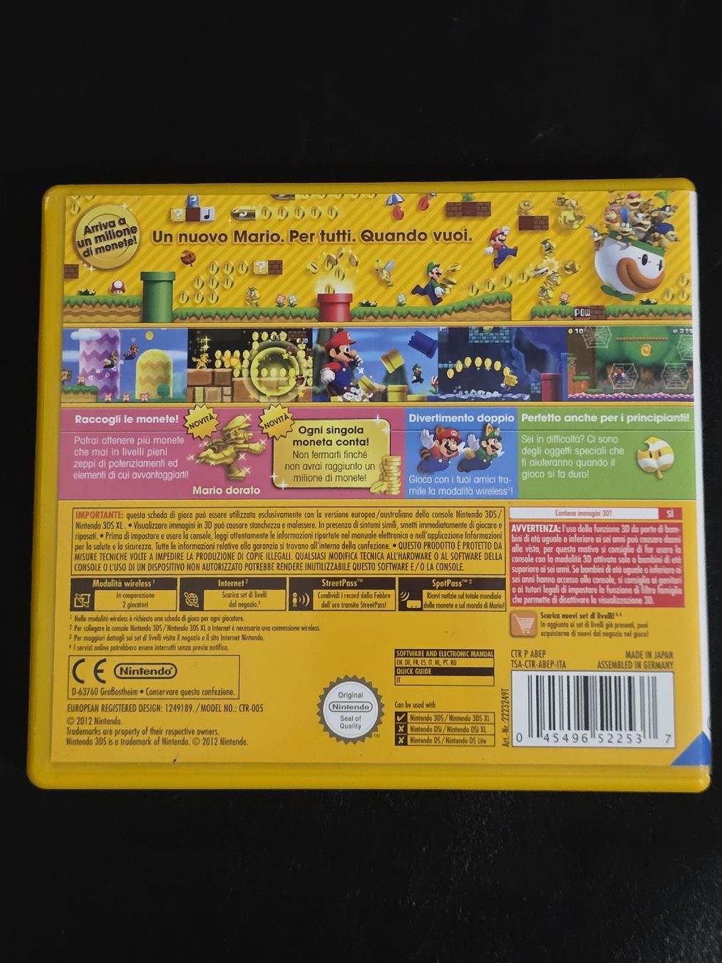 Giochi: SUPER MARIO BROS 2 | NINTENDO 3DS – Usato da Bellinzona venduto da egemon 1