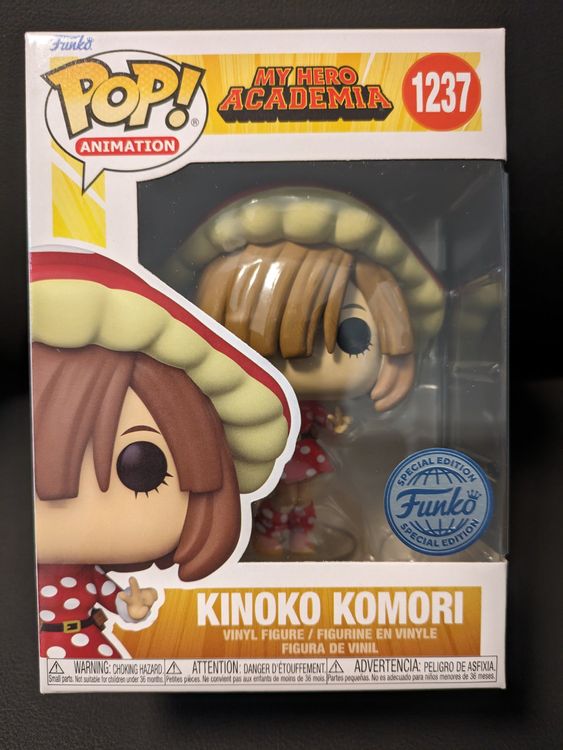 Figurine Funko Pop Kinoko Komori N°1237 My Hero Academia Funko Spécial Figurine Funko Pop Kinoko Komori N°1237 My Hero Academia Funko Spécial