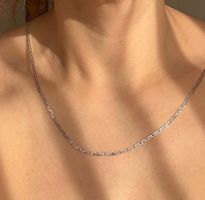 Kette 90cm Halskette 925 Silber rhod 2.3mm stabil Steigbügel