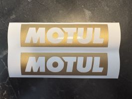 2er Set MOTUL Aufkleber - Auto/Motorrad