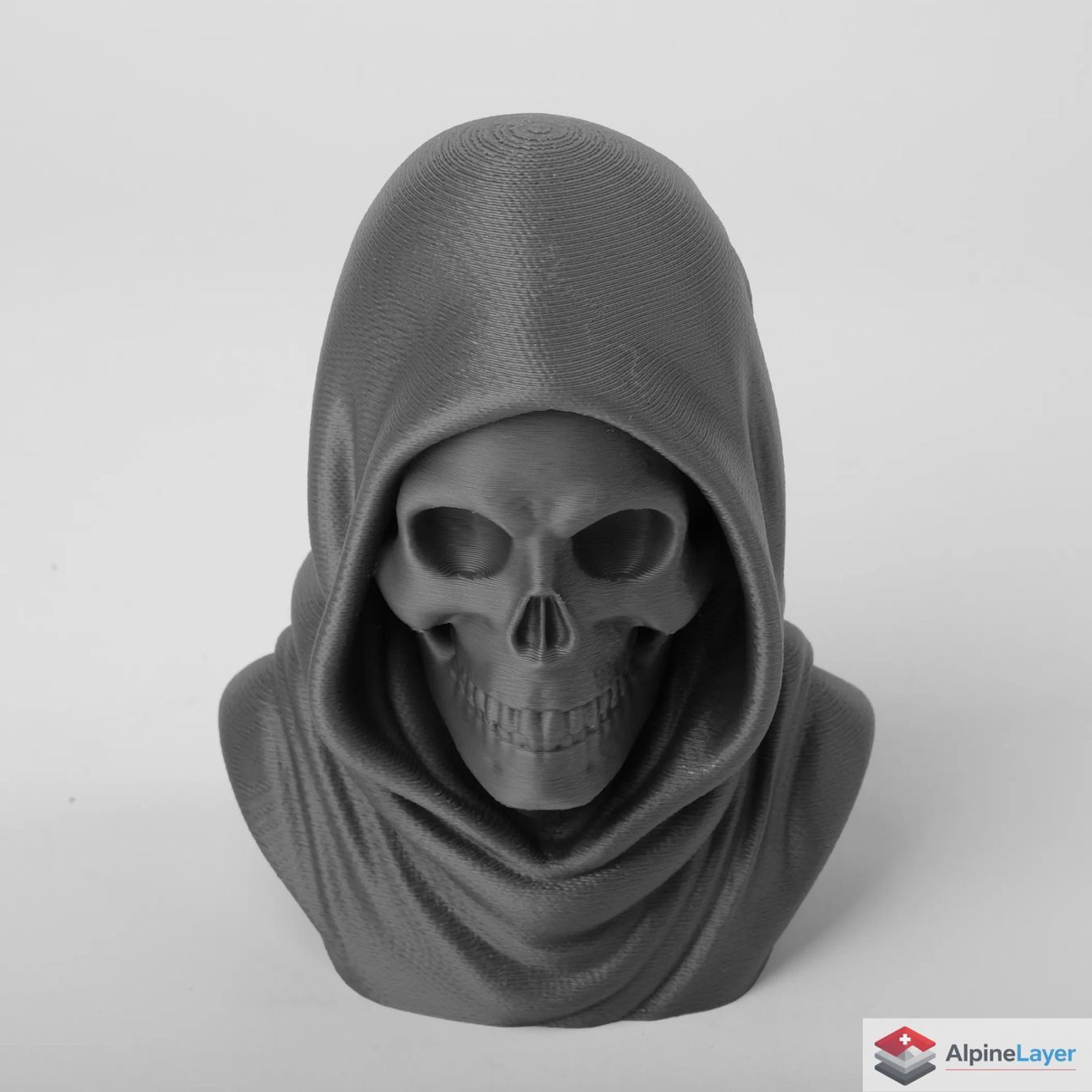Skulpturen & Statuen: Skull Death Bust — Gothic Statue - 3D Printed – Neu (gemäss Beschreibung) aus Losone von AlpineLayer 1