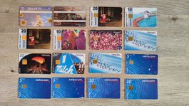 Taxcard - Telefonkarten - Sammlung / Collection (16 stk)