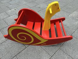Wisa Gloria Schaukeltier Holzschnecke, guter Zustand