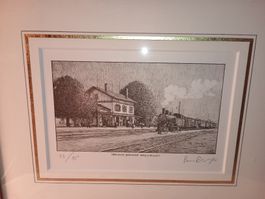 Bild des alten Bahnhofs Wallisellen