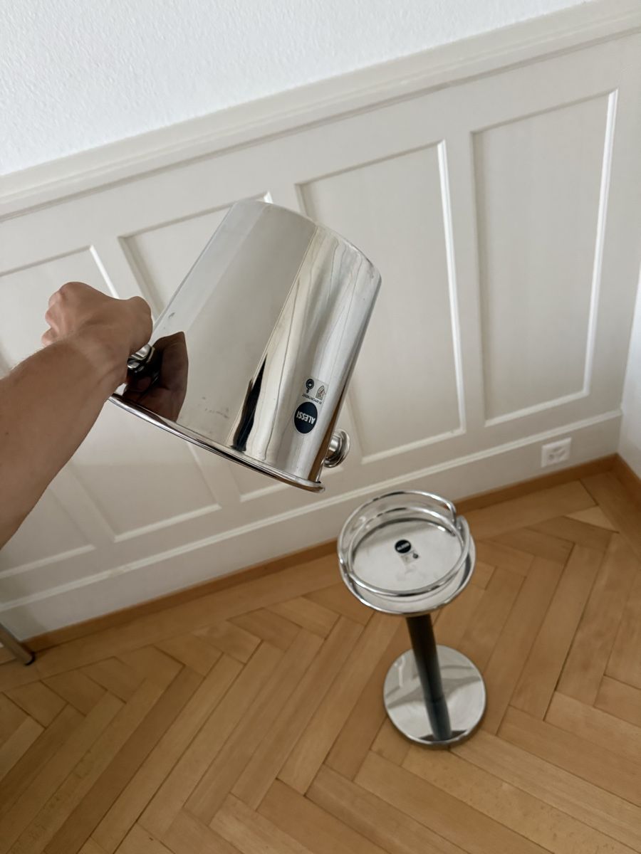Alessi Autres: Alessi Champagner Kühler mit Ständer Neu – Neuf (Voir description) à Thun par haaskin 8