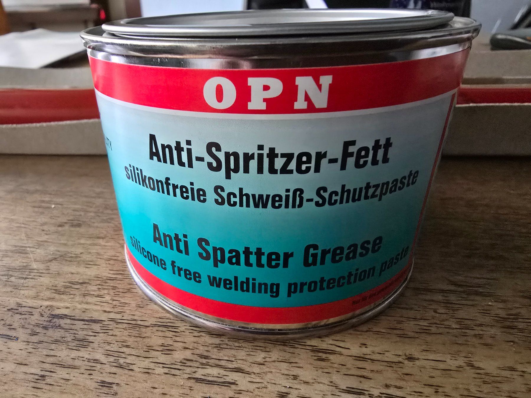 Tutti gli attrezzi: Schweiss Anti Spritzer Fett – Nuovo e nell'imballaggio originale da Buttikon SZ venduto da fedor02