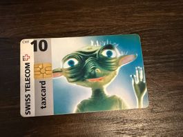 PTT-Taxcard Alien 10.-
