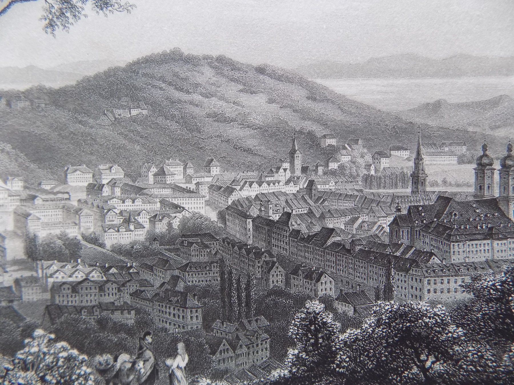 Incisioni: St.Gallen Stahlstich – Usato da Risch venduto da Antikfee 6
