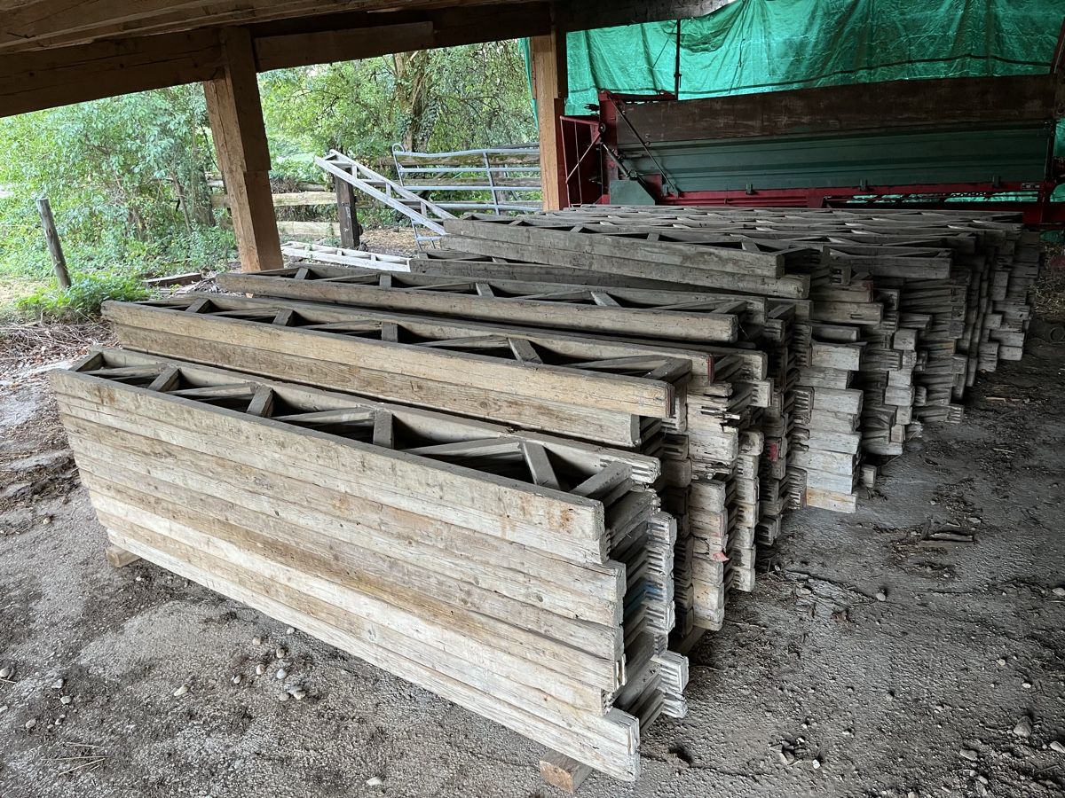 Balken: Deckenstützen / Holzstreben / Zaun – Gebraucht aus Flumenthal von huschful02 1
