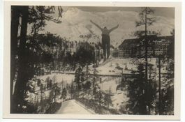 ST. MORITZ Skisprung auf der Julierschanze