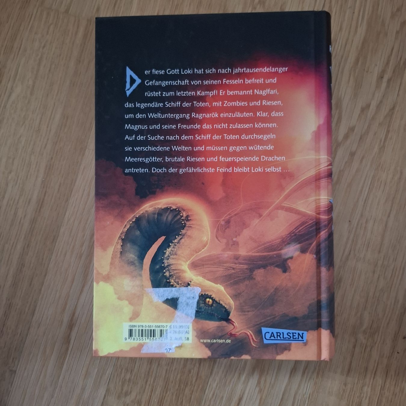 Libri: Buch Magnus Chase - Das Schiff des Todes – Nuovo (secondo la descrizione) da St. Gallen venduto da emi_nfh9 1