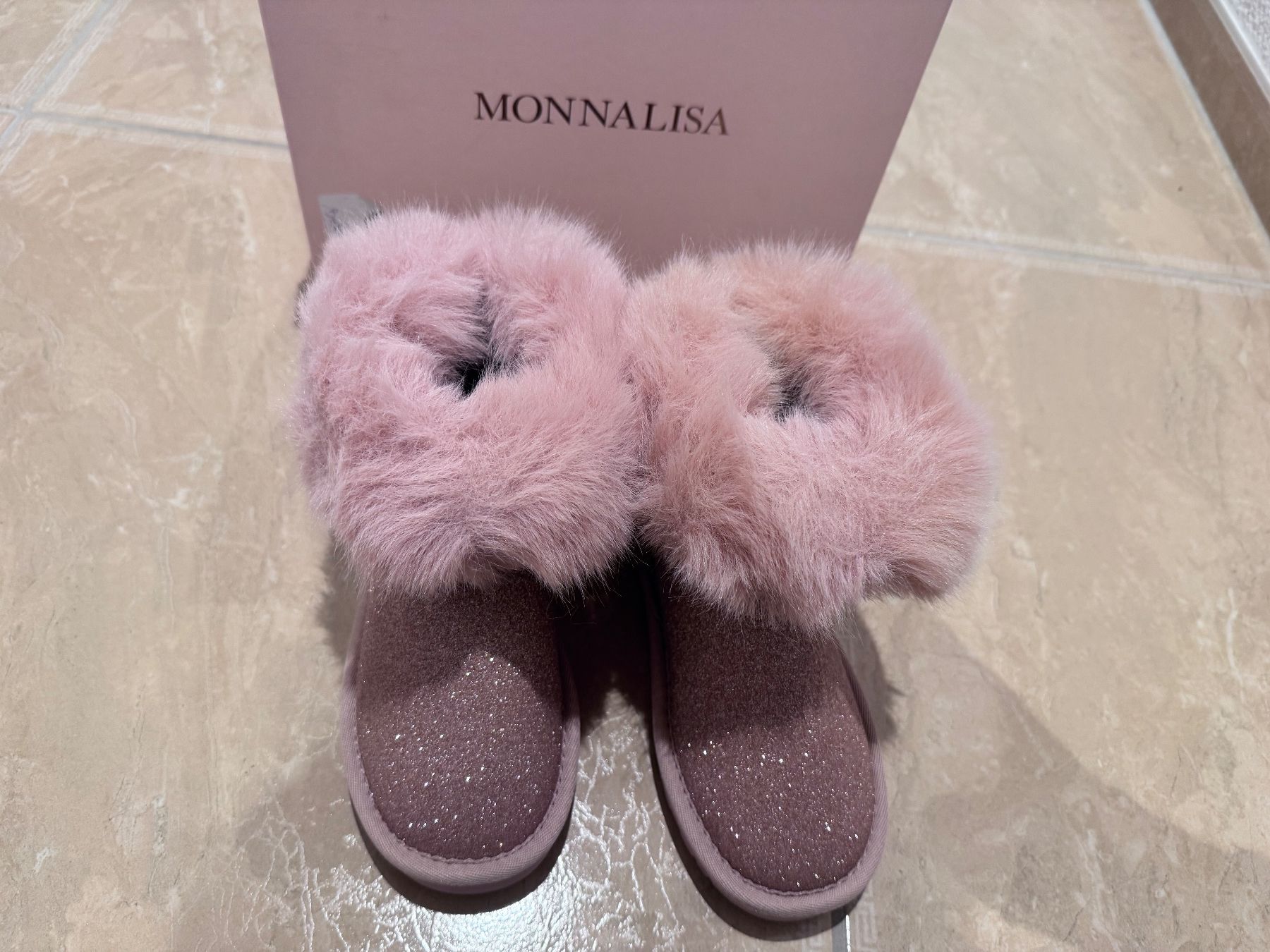 Scarpe per ragazze: Monnalisa neue Glitzer Stiefel, 31 – Nuovo e nell'imballaggio originale da Klingnau venduto da Markus14 4