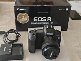 Kamera Canon EOS R mit RF 24-50mm Objektiv Kit gebraucht