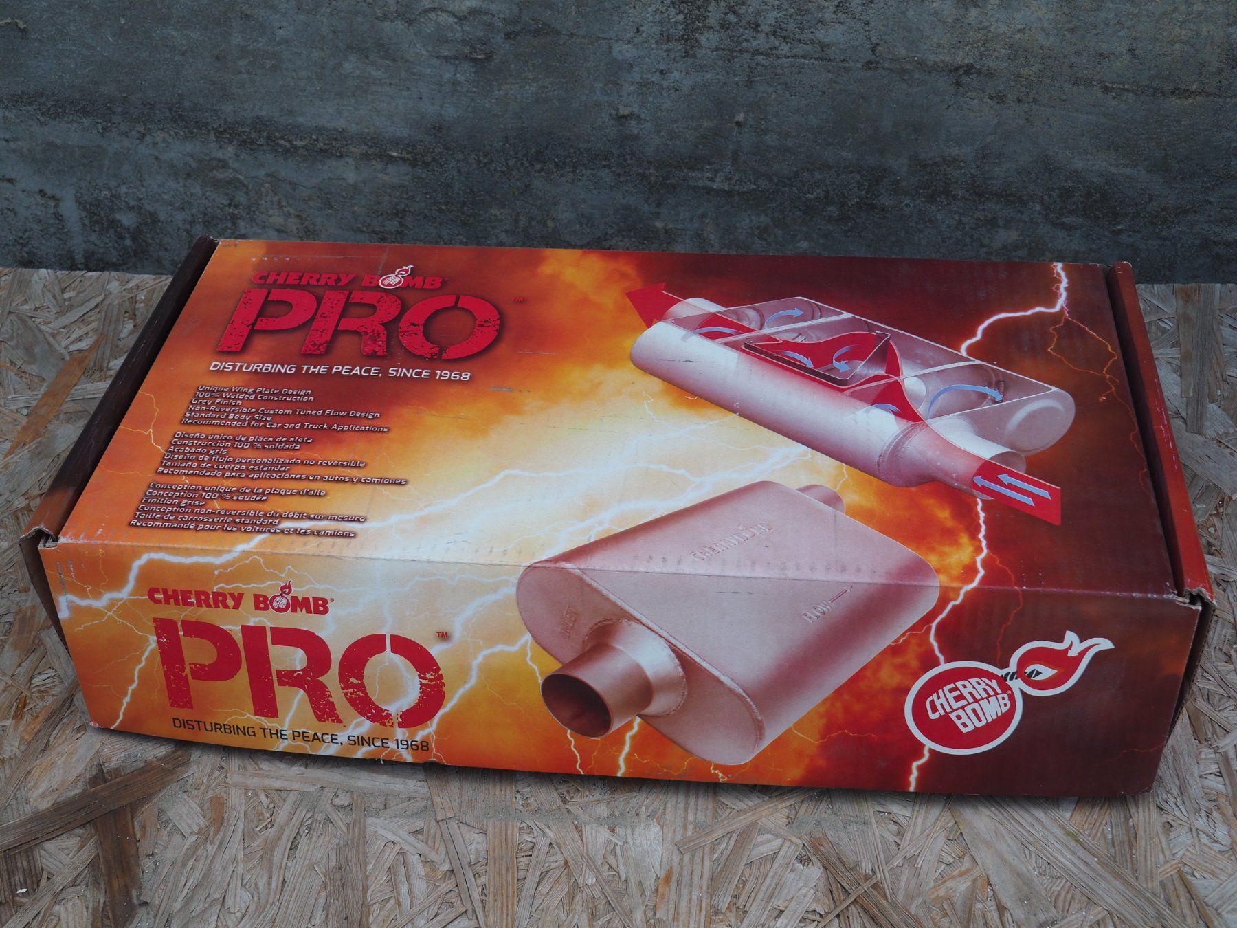 Auspuffanlagen: Cherry Bomb Pro Auspuff Schalldämpfer neu – Neu und originalverpackt aus Brig von Raphaelz 1