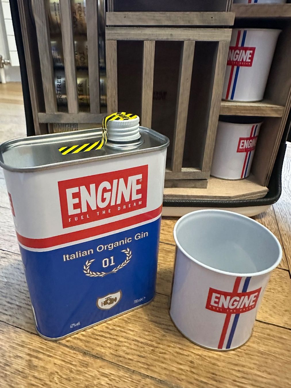 Bevande alcoliche: Engine Pic-Nic Kit / Gin / Kanister / Jagd / Polterabend – Nuovo (secondo la descrizione) da Teufen ZH venduto da Haue 3
