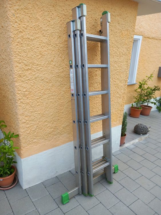 Alu Leiter drei teilig... Kaufen auf Ricardo