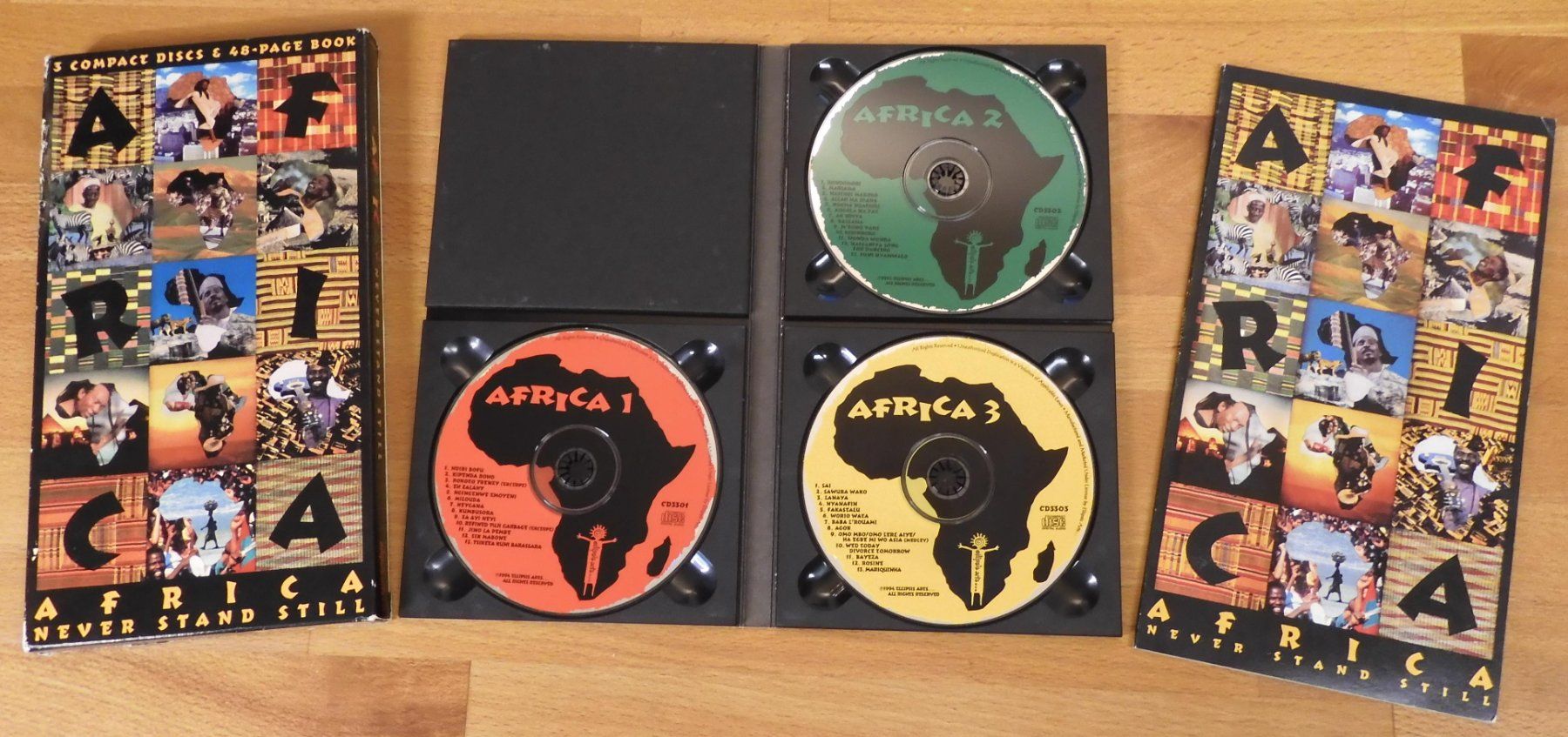 CD: Africa - Never Stand Still (3 CD) – Usato da Zürich venduto da Pfluftl2000 1
