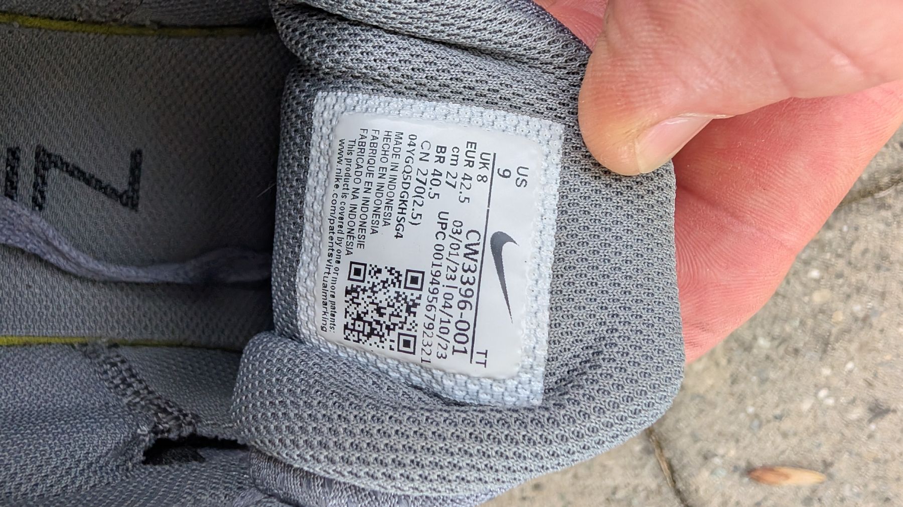 Nike Chaussures hommes: Nike air Max alpha taille 42.5 – D'occasion à Portalban par gillou35 6