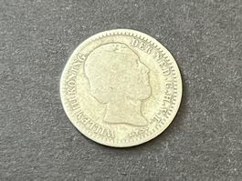 Niederlande 10 Cents 1885 Willem III