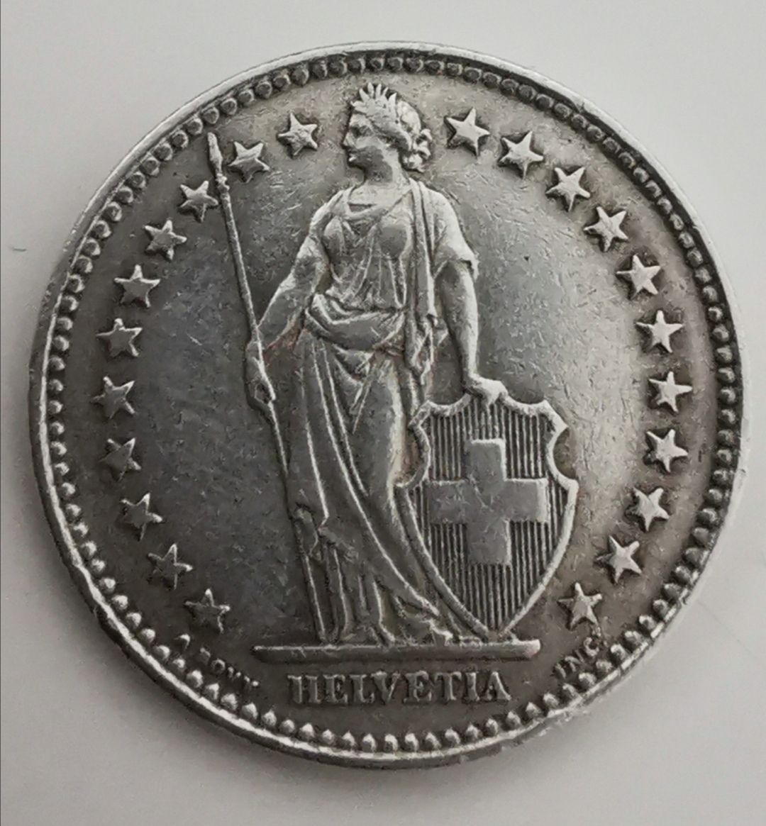 Tutti le monete: 2 Franken 1939 Silber – Usato da Zürich venduto da turbopuz 1