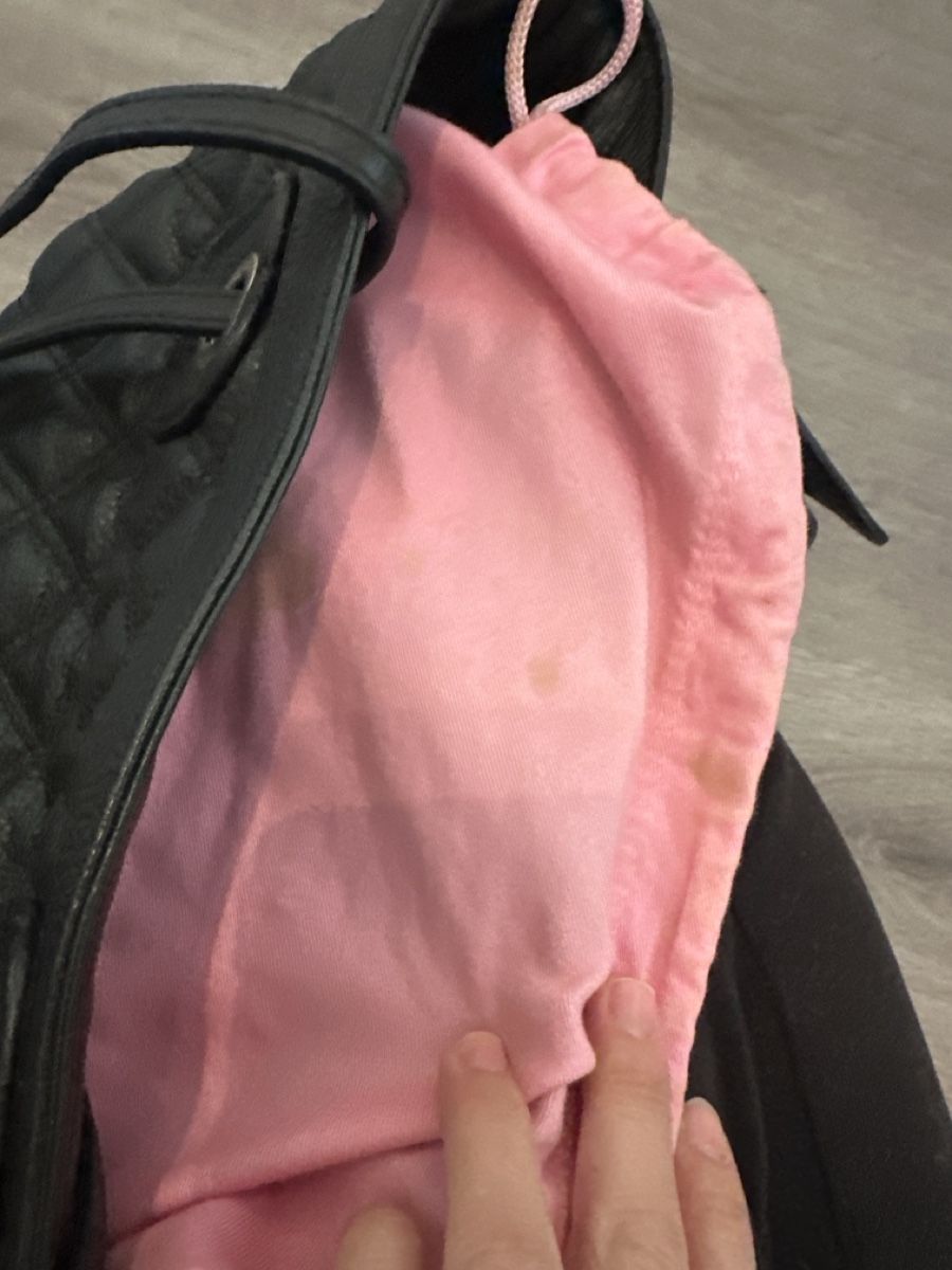Borse da donna: Schwarze Ledertasche mit Steppmuster, – Usato da Wettingen venduto da melinc87 2