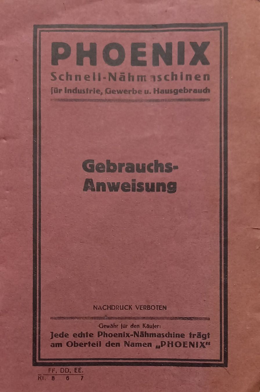 Phoenix Macchine da cucire: Antike Nähmaschine Phoenix – Usato da Weinfelden venduto da heibo02 9