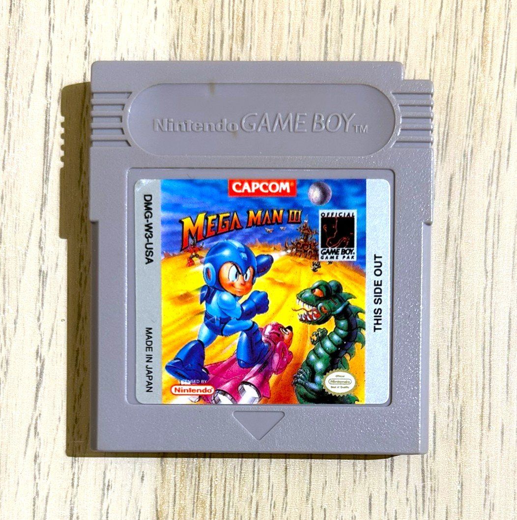 Capcom Giochi: Mega Man 3 Gameboy – Usato da St. Gallen venduto da Alpine.Arcade